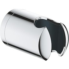 Uravas Store Vitalio Universal Duş Başlığı Tutucu, El Duşu Tutucu, Sabit, Quickglue S ile Montaj, Krom, 27958001