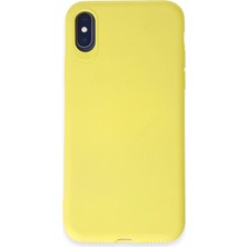 Canarino Apple Iphone x Kılıf First Silikon - Sarı