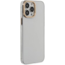 Canarino Apple Iphone 13 Pro Kılıf Anka Pc Sert Metal Kapak - Şeffaf