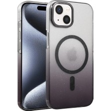 Canarino Apple Iphone 15 Plus Glossy Magsafe Kapak - Siyah