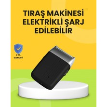 TeknoKapsül Sessiz, Güçlü Şık: Erkeklere Özel Şarjlı Tıraş Makinesi -