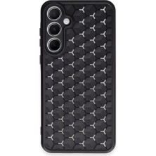 Renas Store Samsung Galaxy A25 5g Kılıf Petek Silikon Kapak - Siyah