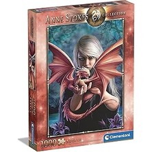 Uravas Store Clementoni - 1000 Parça Anne Stokes Yetişkin Puzzle - Dragonkin - 39640