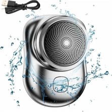 Uravas Store Mey Ithalat® Mini Sıfır Sakal Yanak Tıraş Makinesi USB Şarjlı Sıfır Sakal Taşınabilir Korumalı