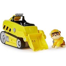 Uravas Store Paw Patrol Jungle Pups Rubble Figürlü Gergedan Aracı (Temel Araç), 3 Yaşından Büyük Çocuklar Için O
