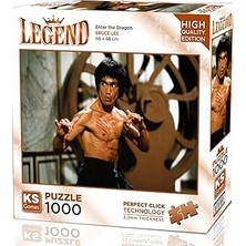 Uravas Store Ks Games 1000 Parça Bruce Lee Puzzle
