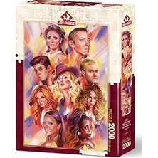 Uravas Store Art Puzzle Dünya Müzik Starları 2000 Parça Puzzle