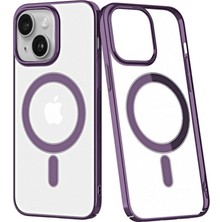 Canarino Apple Iphone 14 Plus Kılıf Element Magneticsafe Sert Kapak - Mor