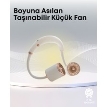 TeknoKapsül Yazlık Taşınabilir Sessiz Boyun Fanı 3 Kademe Hız Ayarlı -