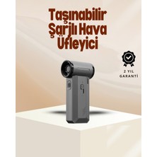 TeknoKapsül Yüksek Hızlı Kablosuz El Tipi Hava Üfleme Temizlik -