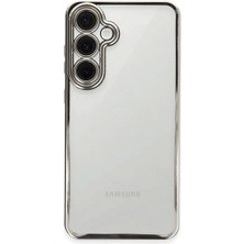 TeknoKapsül Galaxy S24 Fe Kılıf Lensli - Gümüş