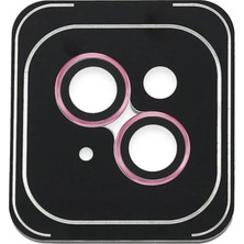 TeknoKapsül Iphone 14 Pvd Metal Kamera Lens - Pembe