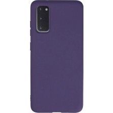 TeknoKapsül Galaxy S20 Kılıf Nano Içi Kadife - Mor