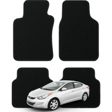 Hyundai Elantra 6. Nesil (2015-2020) Özel Kesim Tam Uyumlu Lüx Oto Halı Paspas
