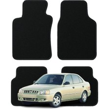 Hyundai Accent 2. Nesil (1999-2005) Hyundai Accent Admire Özel Kesim Tam Uyumlu Lüx Oto Halı Paspas