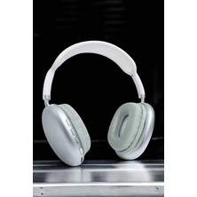 Uravas Store Mey Ithalat® P9 Plus Kablosuz Kulak Üstü Bluetooth Kulaklık Beyaz Mikrofonlu Kulaküstü Kablosuz Kul
