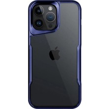 Uravas Store Iphone 15 Pro Max Kılıf Boyi Silikon Kapak - Lacivert