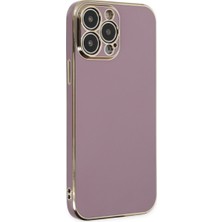 Uravas Store Iphone 14 Pro Kılıf Volet Silikon - Mor