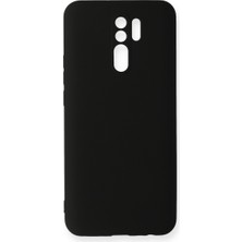 Uravas Store Redmi 9 Kılıf Nano Içi Kadife Silikon - Siyah