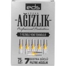 Eds Süper 75'li Ağızlık Eksra Güçlü Standart Agızlık Filtre 75 Adet