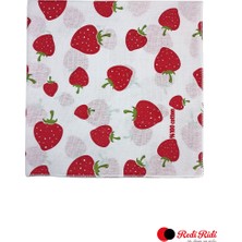 Redi Ridi Kare Bandana Çilek