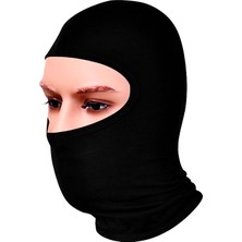 Vexo Yazlık Motosiklet Balaklava Siyah