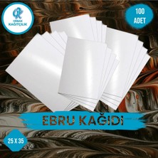 Orbak Kağıtçılık Ebru Kağıdı 25X35 cm 100’LÜ Beyaz – Ebru Sanatı Kâğıdı – Marbling Paper Set