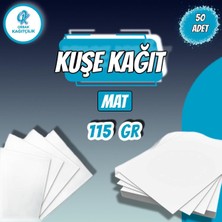 Orbak Kağıtçılık Mat Kuşe Kağıt 115 gr A4 50 Adet