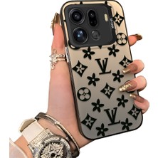 HONTINGA Oppo Find X9 Pro 5g ile Uyumlu Kılıf Silikon Kenar Sert Arka Kamera Koruyucu Basitlik Anti Düşme Kamera Korumalı Marka Desen Couple Telefon Kılıfı Kadın ve Erkek Için Uygundur K1-1326