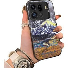 HONTINGA Oppo Find X9 Pro 5g ile Uyumlu Kılıf Silikon Kenar Sert Arka Kamera Koruyucu Basitlik Anti Düşme Kamera Korumalı Resim Desen Couple Telefon Kılıfı Kadın ve Erkek Için Uygundur K1-1327