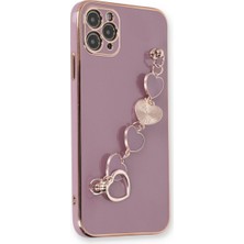 Uravas Store Iphone 11 Pro Max Kılıf Esila Silikon - Mor