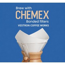 Vestron Chemex Beyaz Filtre Kağıdı 50 Adet VCT
