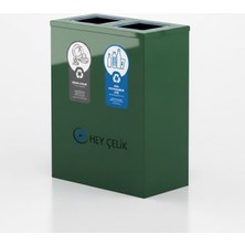 2 Li Sıfır Atık Geri Dönüşüm Ünitesi (GD-707) | Metal Atık Ayrıştırma Sistemi | Hey Çelik