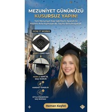 Mescolare Mezuniyet Kepi Sabitleme Tacı - Düşmeyen Kep Tutucu Aparat AÇIKLAMAYI OKUYUN!
