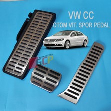 GCP German Car Parts Vw cc Krom Spor Pedal Seti Vw cc Aksesuar Modifiye