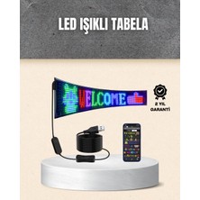 Canarino Rgb Kayar Yazılı LED Reklam Ekranı – USB Bağlantılı Esnek Tasarım - Lisinya