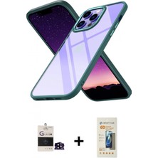 Pileli Store Pilelistore™ iPhone 14 Pro Max Kılıf Nova Işık Serisi - Siyah 6d Mat Seramik Hayalet Nano Ekran Koruyucu + Bilvis Titan Kamera Lens - Sh