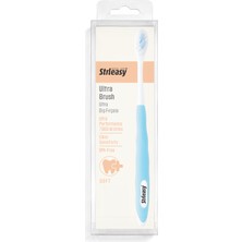 Strleasy Diş Fırçası Ultra Brush Hassas  - 7000 Ultra Yoğun Kıl Yapısı, Klinik Hassasiyet (Clinic Sensitivity), Yumuşak (Soft), Bpa-Free