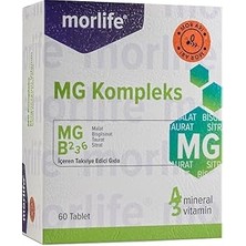 Uravas Store Morlife Mg Komplex Magnezyum 60 Tablet
