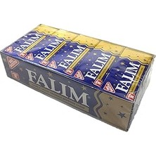 Uravas Store Falım Şekersiz Sakız Damla Sakızı Aromalı 5 Li 7 G x 20 Adet