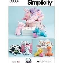 Uravas Store Simplicity Tanimsiz Doldurulmuş El Işi Dikiş Deseni, Çok Renkli