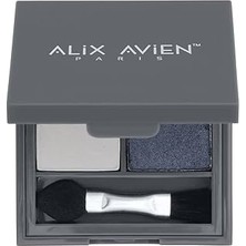 Uravas Store Alix Avien Göz Farı - Duo Eyeshadow 202 Blue Gray &amp; Pearly Navy 3 G