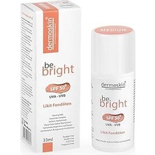 Uravas Store Dermoskin Likit Fondöten Spf 50 Medium