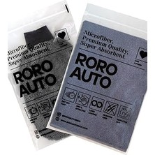 Uravas Store Etna Mikrofiber Araç Yıkama Bezi &amp; Oto Kurulama Havlusu 50X70 &amp; Yıkama Eldiveni Seti +