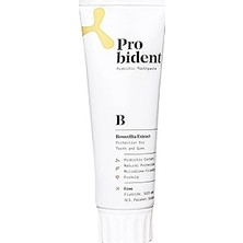 Uravas Store Probident Aktif Probiyotikli Florürsüz Akgünlük Özüt Ilaveli Doğal Diş Macunu 75ML