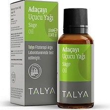 Uravas Store Talya Adaçayı Uçucu YAĞI,%100 Saf ve Doğal, 10 ml