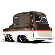 Uravas Store Mga Entertaintment Cartuned S2 1957 Gmc Panel Van - Kahverengi Custom Araba