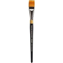 Uravas Store Original Gold Paint Brush-Flat Rake, Size: 3/4