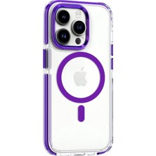 Colezium Joko  Iphone 15 Pro Max Bella Magsafe Kapak - Derin Mor
