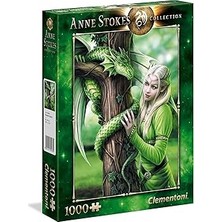 Uravas Store Clementoni - 1000 Parça Anne Stokes Yetişkin Puzzle - Kindred Spirits